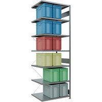 SCHULTE Anbau-Schwerlastregal MULTIplus 250 12987 silber 100,0 x 80,0 x 300,0 cm SCHULTE Anbau-Schwerlastregal MULTIplus 250 12987 silber 100,0 x 80,0 x 300,0 cm von SCHULTE
