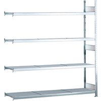 SCHULTE Anbau-Weitspannregal WS 2000 15601 silber 225,0 x 40,0 x 250,0 cm von SCHULTE