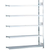 SCHULTE Anbau-Weitspannregal WS 2000 15713 silber 150,0 x 50,0 x 300,0 cm von SCHULTE