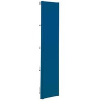 SCHULTE MULTIplus Seitenblend Abschlusswand enzianblau 30,0 cm 100,0 cm von SCHULTE