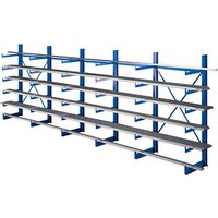 SCHULTE Schwerlastregal K1000 14488 enzianblau 625,0 x 50,0 x 200,0 cm von SCHULTE