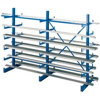 SCHULTE Schwerlastregal K1000 14495 enzianblau 250,0 x 100,0 x 200,0 cm von SCHULTE