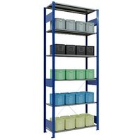 SCHULTE Schwerlastregal MULTIplus 150 12641-B enzianblau 100,0 x 40,0 x 250,0 cm SCHULTE Schwerlastregal MULTIplus 150 12641-B enzianblau 100,0 x 40,0 x 250,0 cm von SCHULTE