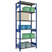 SCHULTE Schwerlastregal MULTIplus 150 12651-B enzianblau 100,0 x 50,0 x 250,0 cm SCHULTE Schwerlastregal MULTIplus 150 12651-B enzianblau 100,0 x 50,0 x 250,0 cm von SCHULTE