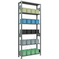 SCHULTE Schwerlastregal MULTIplus 150 12731 silber 100,0 x 30,0 x 250,0 cm SCHULTE Schwerlastregal MULTIplus 150 12731 silber 100,0 x 30,0 x 250,0 cm von SCHULTE