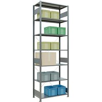 SCHULTE Schwerlastregal MULTIplus 150 12752 silber 100,0 x 50,0 x 300,0 cm von SCHULTE