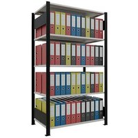 SCHULTE Schwerlastregal MULTIplus 150 36037-S schwarz/lichtgrau 100,0 x 60,0 x 180,0 cm SCHULTE Schwerlastregal MULTIplus 150 36037-S schwarz/lichtgrau 100,0 x 60,0 x 180,0 cm von SCHULTE