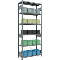 SCHULTE Schwerlastregal MULTIplus 250 12941 silber 100,0 x 40,0 x 250,0 cm SCHULTE Schwerlastregal MULTIplus 250 12941 silber 100,0 x 40,0 x 250,0 cm von SCHULTE