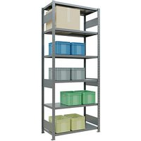 SCHULTE Schwerlastregal MULTIplus 250 12951-LR silber 100,0 x 50,0 x 250,0 cm SCHULTE Schwerlastregal MULTIplus 250 12951-LR silber 100,0 x 50,0 x 250,0 cm von SCHULTE