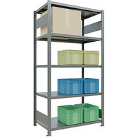 SCHULTE Schwerlastregal MULTIplus 250 12960-LR silber 100,0 x 60,0 x 200,0 cm SCHULTE Schwerlastregal MULTIplus 250 12960-LR silber 100,0 x 60,0 x 200,0 cm von SCHULTE