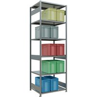 SCHULTE Schwerlastregal MULTIplus 250 12982-LR silber 100,0 x 80,0 x 300,0 cm SCHULTE Schwerlastregal MULTIplus 250 12982-LR silber 100,0 x 80,0 x 300,0 cm von SCHULTE