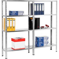 SCHULTE Schwerlastregal 194006-V silber 80,0 x 30,0 x 150,0 cm SCHULTE Schwerlastregal 194006-V silber 80,0 x 30,0 x 150,0 cm von SCHULTE