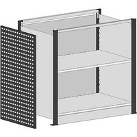 SCHULTE Thekenmodul MULTIplus Startmodul gerade, ohne Arbeitsplatte, lichtgrau, schwarz 105,6 x 78,0 x 100,7 cm SCHULTE Thekenmodul MULTIplus Startmodul gerade, ohne Arbeitsplatte, lichtgrau, schwarz 105,6 x 78,0 x 100,7 cm von SCHULTE