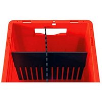 SCHULTE Trenneinsatz für Euroboxen anthrazit 11,5 x 0,2 x 18,0 cm von SCHULTE