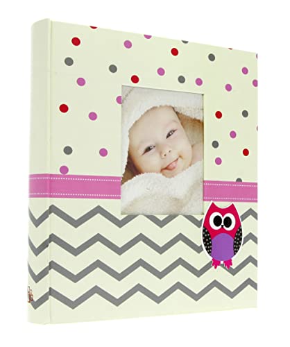 Gedeon Bravo Traditionell geheftetes Album 100 beige Seiten für 500 Fotos 10 x 15 cm für Babyfotos Einband aus Buchbinderpapier bedruckte Karten mit Pergament rosa durchblättert Gedeon Bravo Traditionell geheftetes Album 100 beige Seiten für 500 Fotos 10 x 15 cm für Babyfotos Einband aus Buchbinderpapier bedruckte Karten mit Pergament rosa durchblättert von SCHULZ