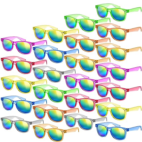 SCIONE 24er Sonnenbrille für Kinder Jungen und Mädchen Große Kinder Sonnenbrille Geschenk für Geburtstag Party Supplies Sonnenbrillen Beach Pool Party Favors SCIONE 24er Sonnenbrille für Kinder Jungen und Mädchen Große Kinder Sonnenbrille Geschenk für Geburtstag Party Supplies Sonnenbrillen Beach Pool Party Favors von SCIONE