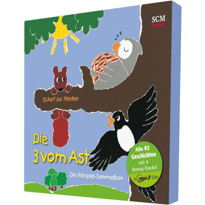 Die 3 Vom Ast - Die Hörspiel-Sammelbox,Audio-Cd, Mp3 - Eckart Zur Nieden (Hörbuch) von SCM R. Brockhaus