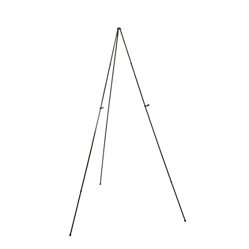 SD STUDIO DESIGNS Foldaway Easel for Art or Sign Display E-Z Klappbare Staffelei für Kunst oder Schilder, Metall, F. Schwarz (62" h), 43" W x 38" D x von SD STUDIO DESIGNS