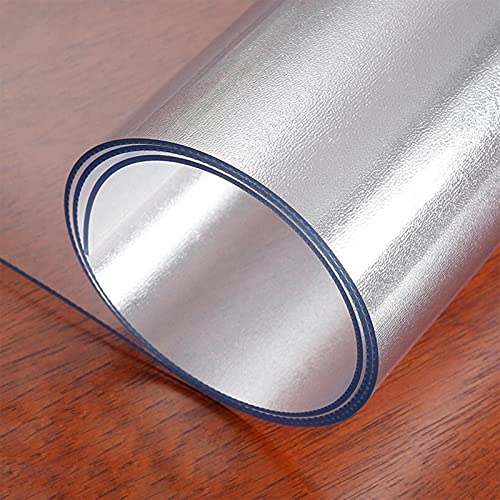 Tischschutzfolie Transparente,Tischdecke,Tischfolie Einseitig Matt Keine Blasenbildung,Schutzfolie 1.5mm/2mm/3mm für Glastisch,Abwischbar Tischschutz Tischschutzfolie Transparente,Tischdecke,Tischfolie Einseitig Matt Keine Blasenbildung,Schutzfolie 1.5mm/2mm/3mm für Glastisch,Abwischbar Tischschutz von SDAFDPro