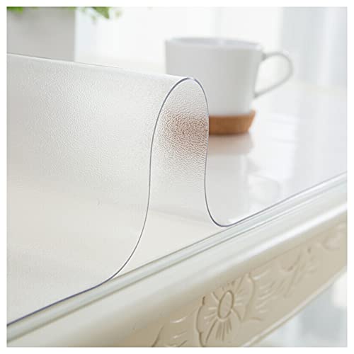 Tischschutzfolie Transparente,Tischdecke,Tischfolie Einseitig Matt Keine Blasenbildung,Schutzfolie 1.5mm/2mm/3mm für Glastisch,Abwischbar Tischschutz Tischschutzfolie Transparente,Tischdecke,Tischfolie Einseitig Matt Keine Blasenbildung,Schutzfolie 1.5mm/2mm/3mm für Glastisch,Abwischbar Tischschutz von SDAFDPro
