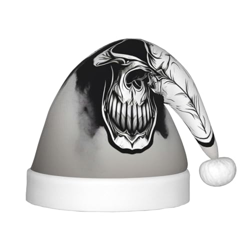 Bullenschädel 1 Packung Weihnachtsmützen Plüsch Nikolausmütze für Jugendliche Weihnachten Kostüm Party und Urlaub Event von SDEGTHO