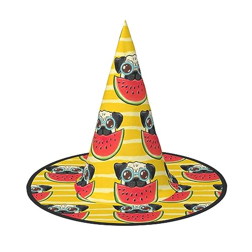 SDFHU Lustiger französischer Bullfighting Wassermelone Druck Party Hut Halloween Karneval Hexen Hüte für Mottopartys Cosplay Urlaub Dekor SDFHU Lustiger französischer Bullfighting Wassermelone Druck Party Hut Halloween Karneval Hexen Hüte für Mottopartys Cosplay Urlaub Dekor von SDFHU