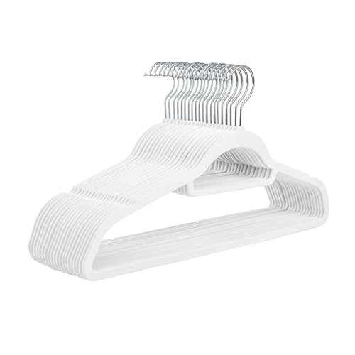 SDGBCXD Garderobenständer, 42/45CM Rutschfester, geschmeidiger Samt-Kleiderbügel, Nahtloser Beflockungs-Kleiderbügel, Goldener Haken, Aufbewahrung trockener Kleidung im Kleiderschrank(B0345cm Length) SDGBCXD Garderobenständer, 42/45CM Rutschfester, geschmeidiger Samt-Kleiderbügel, Nahtloser Beflockungs-Kleiderbügel, Goldener Haken, Aufbewahrung trockener Kleidung im Kleiderschrank(B0345cm Length) von SDGBCXD