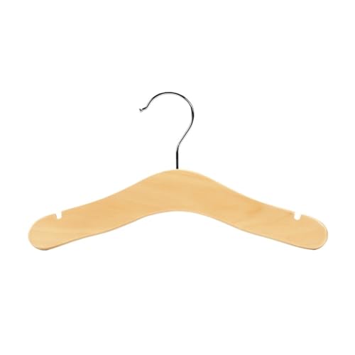 SDGBCXD Garderobenständer, Kleiderbügel aus Holz, Garderobenständer, freundlicher Raum, Anzug, Kleid, Organizer, rutschfeste Schulter-Display, Kleiderbügel(Large 30cm) von SDGBCXD