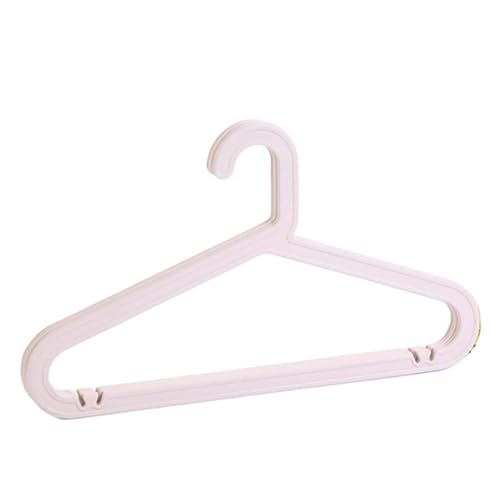 SDGBCXD Garderobenständer, Traceless Coat Hangers Household Wardrobe Adult Multi-Function Coat Hangers Non-Slip Dry(Powder,20Pcs) von SDGBCXD