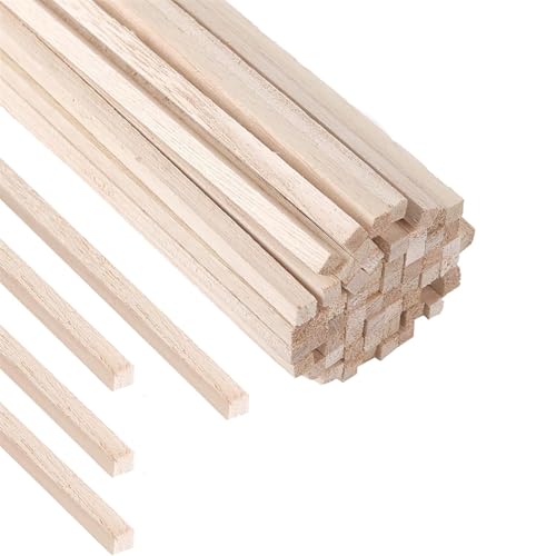 Holzstäbchen zum Basteln 1000 Stücke 10 CM * 3,0 MM * 3,0 MM Balsaholz Stick DIY Modell Spielzeugherstellung Aus Holz von SDIUAKBV