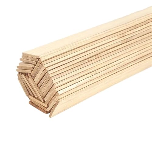 Holzstäbchen zum Basteln 20-50 stücke 2/3/5mm Balsaholz Stick Balsaholz Handwerk Quadratischen Knüppel Modell Gebäude Carving Diy handwerk Machen Zubehör(2x20x200mm 20pcs) von SDIUAKBV