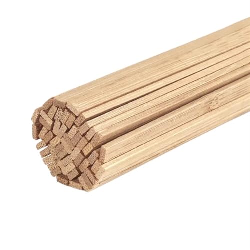 Holzstäbchen zum Basteln 20-50 stücke 2/3/5mm Balsaholz Stick Balsaholz Handwerk Quadratischen Knüppel Modell Gebäude Carving Diy handwerk Machen Zubehör(2x5x200mm 50pcs) von SDIUAKBV