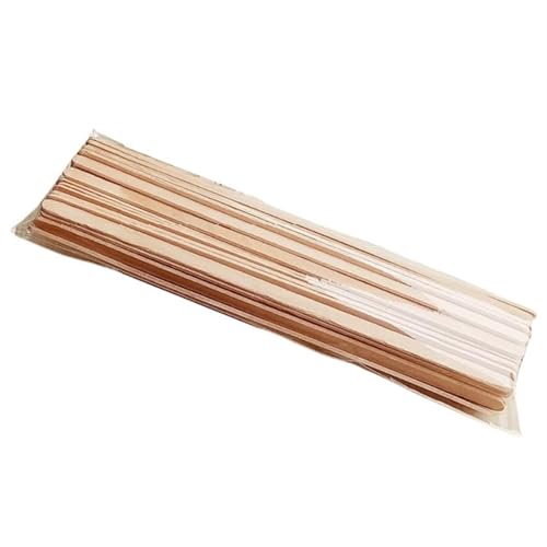 Holzstäbchen zum Basteln Holzstab for Basteln, Essen, Eis am Stiel und Modellbau, Kuchendübel, DIY-Dübel, Gebäudemodell, Holzbearbeitungswerkzeug(19cm) von SDIUAKBV