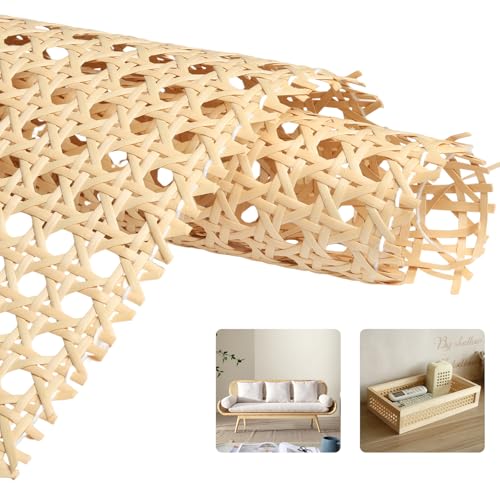 SDLDEER Wiener Geflecht 40x200 CM, Wasserdicht PE Rattan Gurtband, Schimmelfest Handgemachtes Rattan Möbeldekoration, DIY Wabengeflecht Stuhlflechtrohr SDLDEER Wiener Geflecht 40x200 CM, Wasserdicht PE Rattan Gurtband, Schimmelfest Handgemachtes Rattan Möbeldekoration, DIY Wabengeflecht Stuhlflechtrohr von SDLDEER