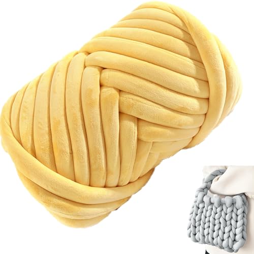 250g Sperriges Kern Garn, Grobes Baumwolle Polyester Garn, Armstricken Roving Garn Häkeln, Weiches Umherziehendes Schlauchgarn, Füllung Baumwollgarn Für DIY Haustier Bett Sofa Decke ( Color : 19# , Si 250g Sperriges Kern Garn, Grobes Baumwolle Polyester Garn, Armstricken Roving Garn Häkeln, Weiches Umherziehendes Schlauchgarn, Füllung Baumwollgarn Für DIY Haustier Bett Sofa Decke ( Color : 19# , Si von SDNAM