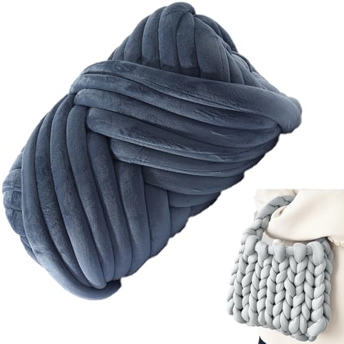 250g Sperriges Kern Garn, Grobes Baumwolle Polyester Garn, Armstricken Roving Garn Häkeln, Weiches Umherziehendes Schlauchgarn, Füllung Baumwollgarn Für DIY Haustier Bett Sofa Decke (Color : 1#, Siz 250g Sperriges Kern Garn, Grobes Baumwolle Polyester Garn, Armstricken Roving Garn Häkeln, Weiches Umherziehendes Schlauchgarn, Füllung Baumwollgarn Für DIY Haustier Bett Sofa Decke (Color : 1#, Siz von SDNAM