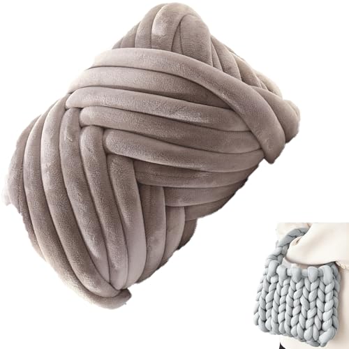 250g Sperriges Kern Garn, Grobes Baumwolle Polyester Garn, Armstricken Roving Garn Häkeln, Weiches Umherziehendes Schlauchgarn, Füllung Baumwollgarn Für DIY Haustier Bett Sofa Decke (Color : 2#, Siz 250g Sperriges Kern Garn, Grobes Baumwolle Polyester Garn, Armstricken Roving Garn Häkeln, Weiches Umherziehendes Schlauchgarn, Füllung Baumwollgarn Für DIY Haustier Bett Sofa Decke (Color : 2#, Siz von SDNAM