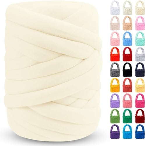 Chunky Wolle Zum Häkeln Wolle Zum Häkeln Dickes Garn Dicke Wolle Zum Handstricken Handstrickgarn Decke Stricken Mit Hände Handstrickwolle Armstricken Yarn (Color : 19@, Size : 10 roll(2500g)) von SDNAM