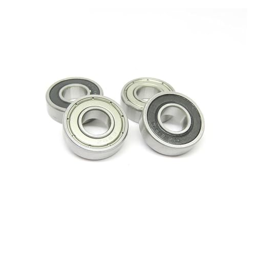 10 stücke S698 2RS Lager 8x19x6 S698ZZ Edelstahl Kugellager 8 * 19 * 6 S698 ZZ 2RS Miniatur Kugellager 698ZZ 698RS(Metal Shielded) von SDQJFPEXO