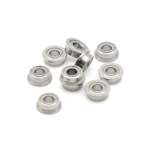 2 STÜCKE SMF105ZZ 5X10X4mm Flansch Hybrid Keramik Kugellager Doppelt Geschirmt Edelstahl Flansch Kugellager 2 STÜCKE SMF105ZZ 5X10X4mm Flansch Hybrid Keramik Kugellager Doppelt Geschirmt Edelstahl Flansch Kugellager von SDQJFPEXO