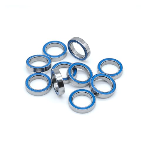 Lager ABEC-7 (10 STÜCK) 6X10X3 mm Miniatur MR106-2RS Kugellager Blau Versiegelt MR106 2RS Lager von SDQJFPEXO