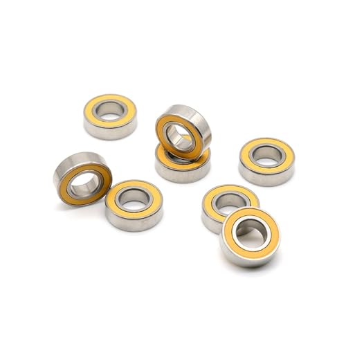 S688-2RS CB-Lager ABEC-7 10 STÜCKE 8x16x5mm Miniatur-Hybrid-Keramikkugellager 618/8RS Edelstahllager von SDQJFPEXO