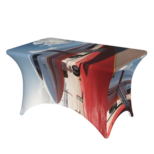 SDTYKHJ Elastan-Stretch-Tischdecke, wasserdicht, strapazierfähig, 122 cm, roter Teppich, Flugzeug, abwischbar, knitterfrei, Bauernhaus-Esstischdecken für Party, Bankett, Urlaub SDTYKHJ Elastan-Stretch-Tischdecke, wasserdicht, strapazierfähig, 122 cm, roter Teppich, Flugzeug, abwischbar, knitterfrei, Bauernhaus-Esstischdecken für Party, Bankett, Urlaub von SDTYKHJ