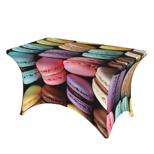 SDTYKHJ Spandex-Tischdecke, dehnbar, wasserdicht, strapazierfähig, Macaron-Keksgeschmack, Gebäck, abwischbar, knitterfrei, Bauernhaus, Esstischabdeckung für Party, Bankett, Urlaub SDTYKHJ Spandex-Tischdecke, dehnbar, wasserdicht, strapazierfähig, Macaron-Keksgeschmack, Gebäck, abwischbar, knitterfrei, Bauernhaus, Esstischabdeckung für Party, Bankett, Urlaub von SDTYKHJ