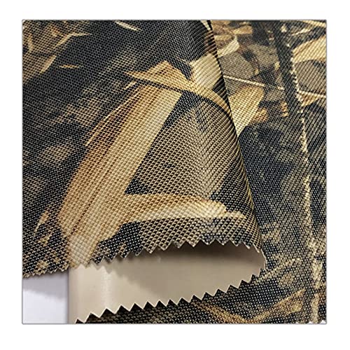 Polyester Stoff, Bedruckte Camouflage Plane, Gewebe als Meterware, extra haltbar -600d Oxford-Gewebe und PVC-Beschichtung für Camouflage DecoTerrassenabdeckungen und Sonnenschutz Markisen (A3) von SDTYYP