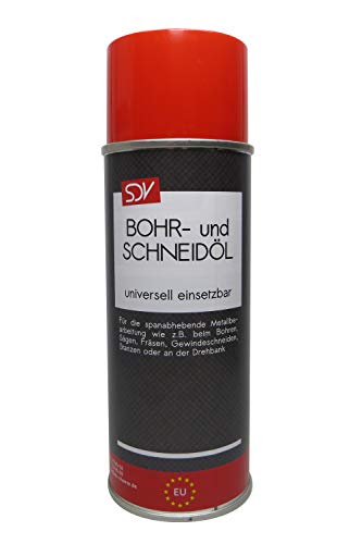 SDV Chemie Bohröl Schneidöl Spray 1x 400ml Schmiemittel Gewindeschneideöl Kühlmittel Schmieröl von SDV Chemie