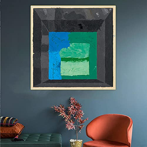 Josef Albers《Farbstudie für Mitreedsquare》Leinwandkunst Ölgemälde Abstrakte Malerei Bild Wanddekor Poster Drucke 50x50cm Rahmenlos Josef Albers《Farbstudie für Mitreedsquare》Leinwandkunst Ölgemälde Abstrakte Malerei Bild Wanddekor Poster Drucke 50x50cm Rahmenlos von SDVIB