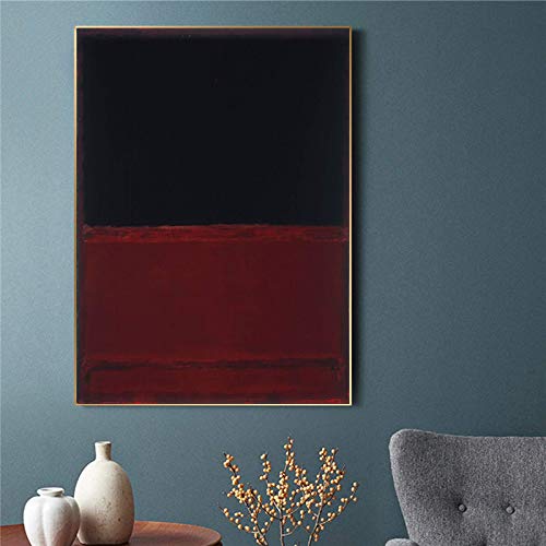 SDVIB Mark Rothko, klassisches Ölgemälde, Wandkunst, Bild, Heimdekoration, Leinwanddruck, Wohnzimmer, modernes Poster, Dekor, 30 x 40 cm, rahmenlos von SDVIB