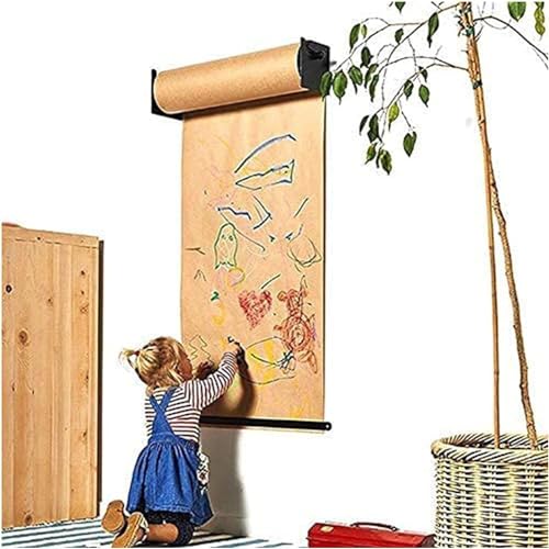 SDVantage Wandmontiertes Kinder-Zeichenbrett, inklusive 50 m langer Kraftpapierrolle, einfarbiger Stahlrahmen, Breite 37 cm SDVantage Wandmontiertes Kinder-Zeichenbrett, inklusive 50 m langer Kraftpapierrolle, einfarbiger Stahlrahmen, Breite 37 cm von SDVantage