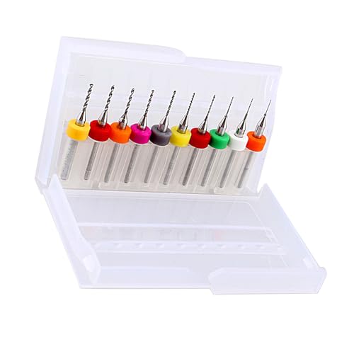 10pcs/Set Carbid-Mikrobohrmaschine Set 0,3-1,2 Mm Hoher Qualität Großer Entladungsraum für Gravurpcb-Schaltkreisbohrmaschine Fine Mahlungsprozess 10pcs/Set Carbid-Mikrobohrmaschine Set 0,3-1,2 Mm Hoher Qualität Großer Entladungsraum für Gravurpcb-Schaltkreisbohrmaschine Fine Mahlungsprozess von SEAFRONT